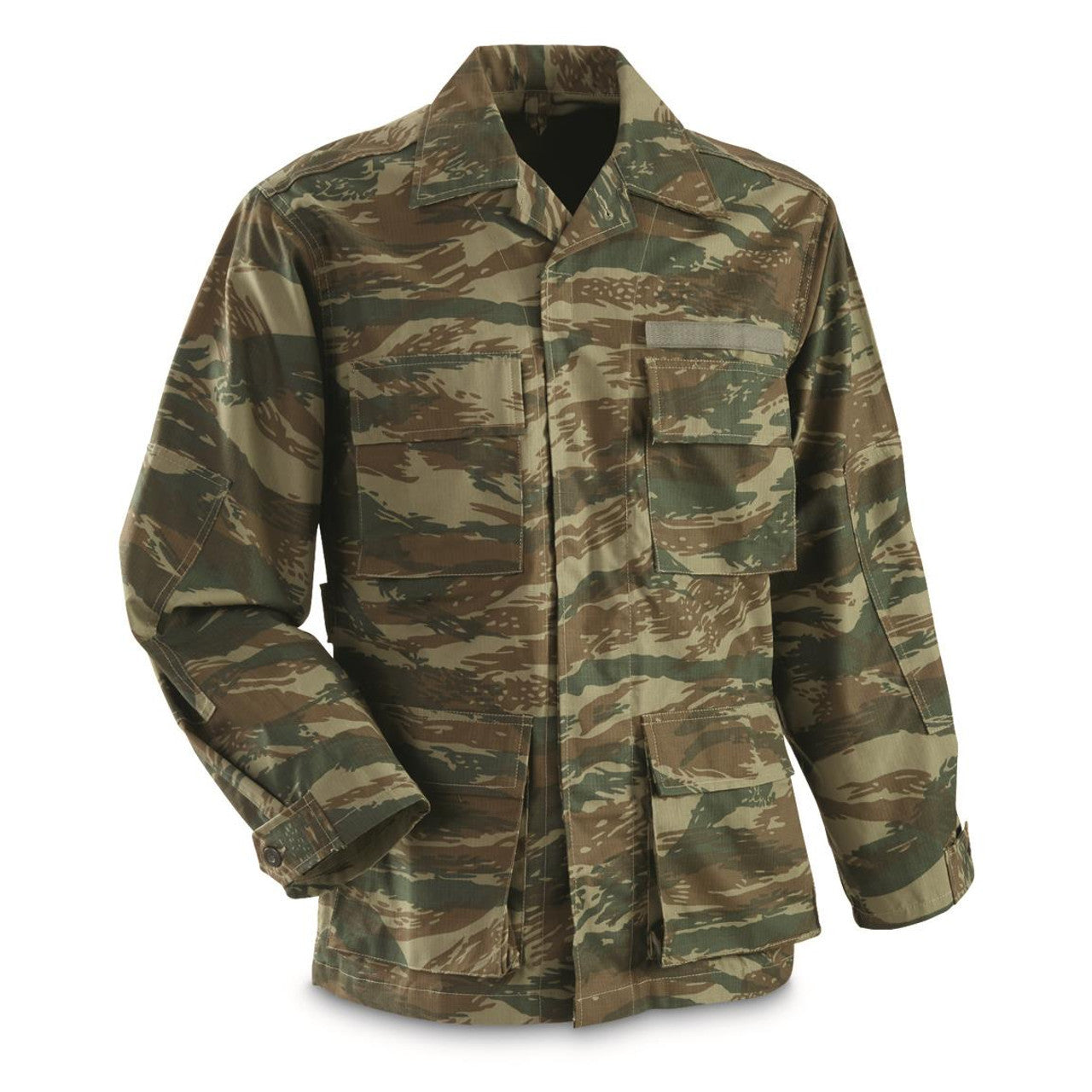GREEK LIZARD CAMO BDU JACKET USED