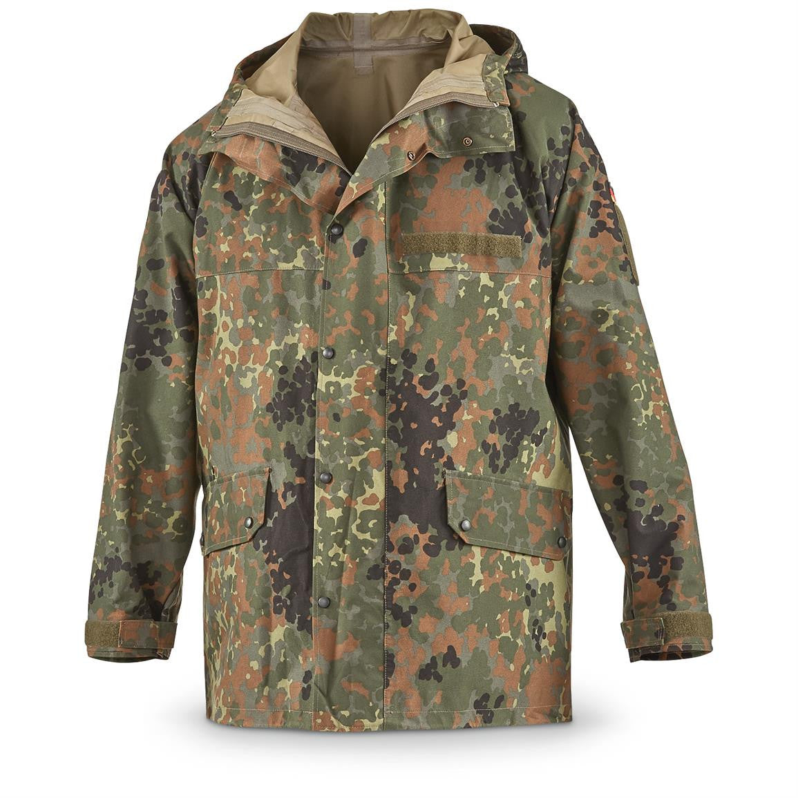 GERMAN FLECTARN CAMO WET WEATHER JACKET