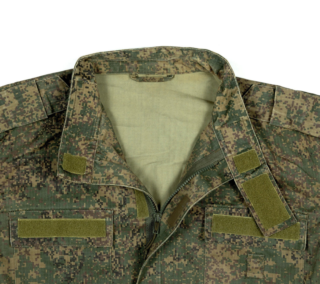 RUSSIAN EMR CAMO COMBAT JACKET USED
