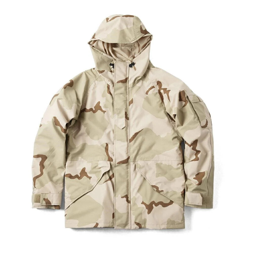ECWCS Level 5 Gore-Tex® 3-Color Desert Parka — Genuine US Military Issue, Used