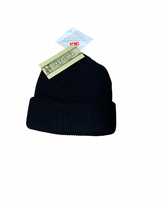 MIL-TEC® BLACK THINSULATE™ WATCH CAP