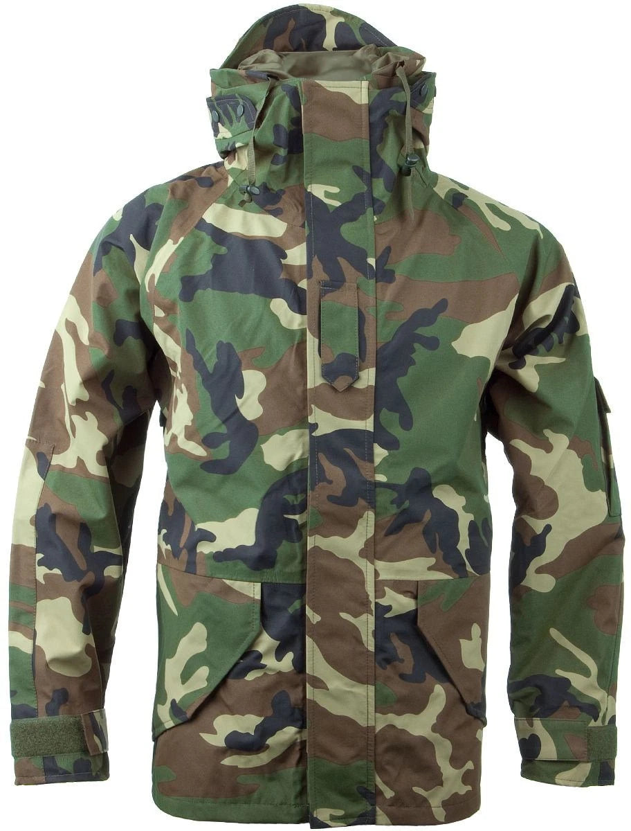 MIL-TEC® WOODLAND GEN.II TRILAM WET WEATHER JACKET W/FLEECE LINER